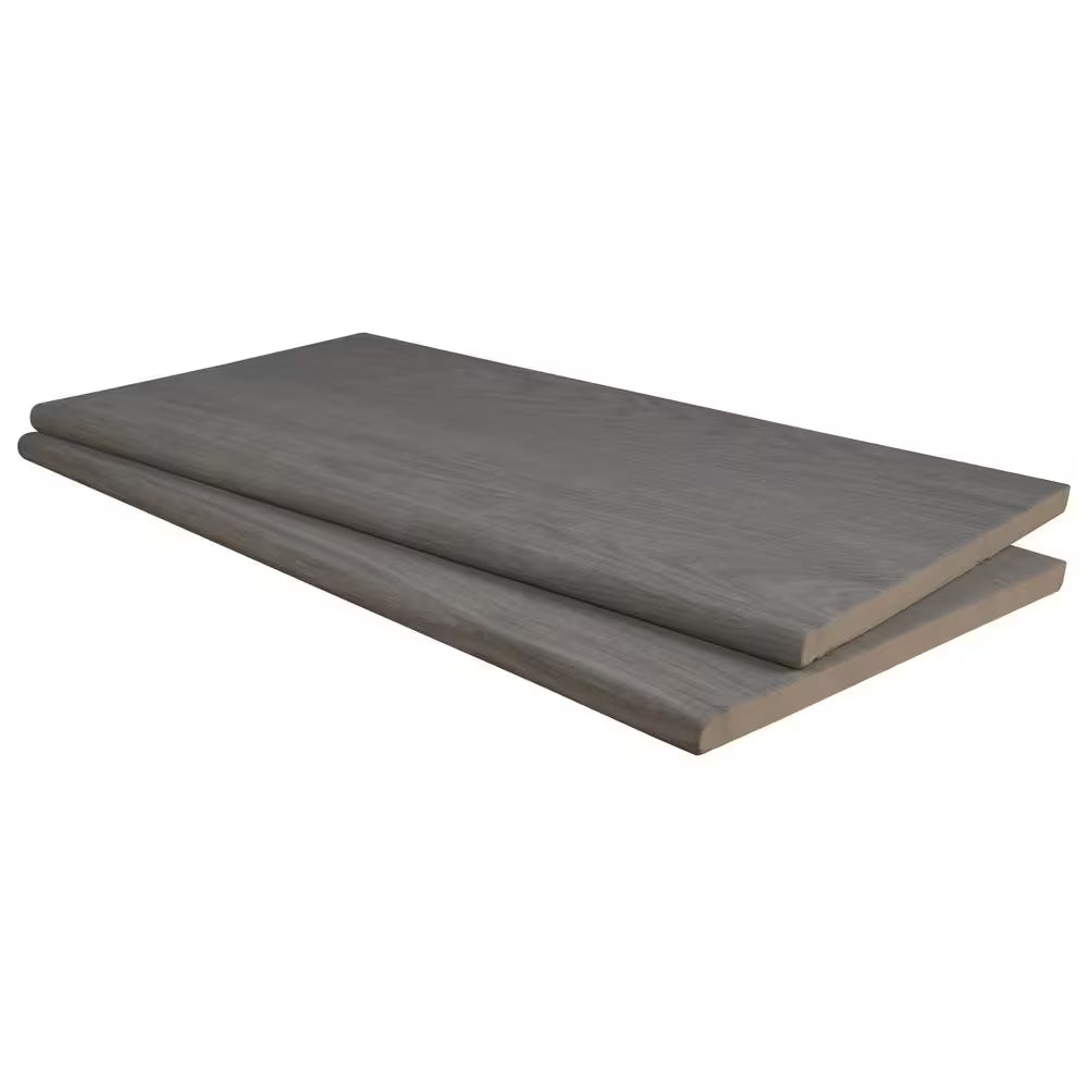 Palmwood Gris 2 Cm X 13 In. X 24 In. Matte Porcelain Pool Coping (4.33 Sq. Ft./Case)