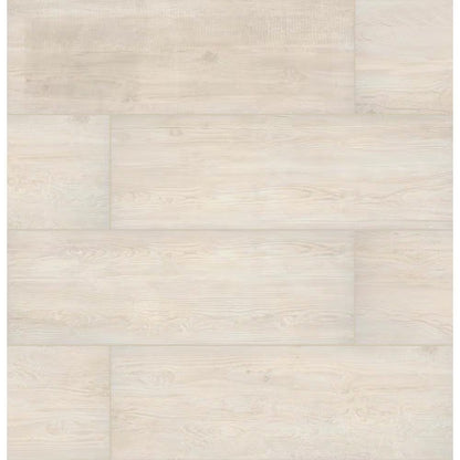 Caldera Blanca 2 Cm. X 16 In. X 47 In. Matte Porcelain Wood Look Paver Floor Tile (10.44 Sq. Ft./Case)