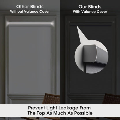 Motorized Blinds with Remote:  Battery Powered Control Electric Smart Roller Blinds Shades with Remote for Windows Cordless 100% Blackout, Grey, 46" W X 72" H
