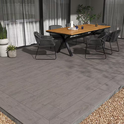 Caldera Coala 2 Cm. X 16 In. X 47 In. Matte Porcelain Wood Look Paver Tile (10.44 Sq. Ft./Case)