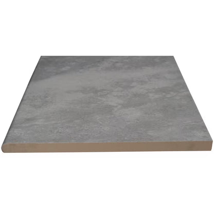 Argento Travertino 2 Cm X 13 In. X 24 In. Matte Porcelain Stone Look Pool Coping (4.33 Sq. Ft./Case)