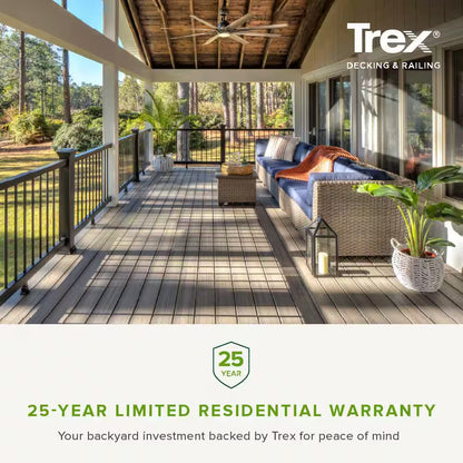 Enhance Naturals 1 In. X 6 In. X 16 Ft. Rocky Harbor Grooved Edge Composite Deck Board