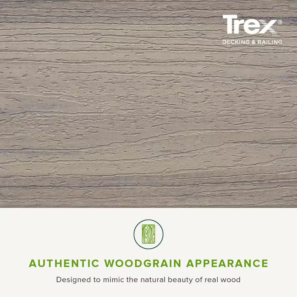 Enhance Naturals 1 In. X 6 In. X 16 Ft. Rocky Harbor Grooved Edge Composite Deck Board