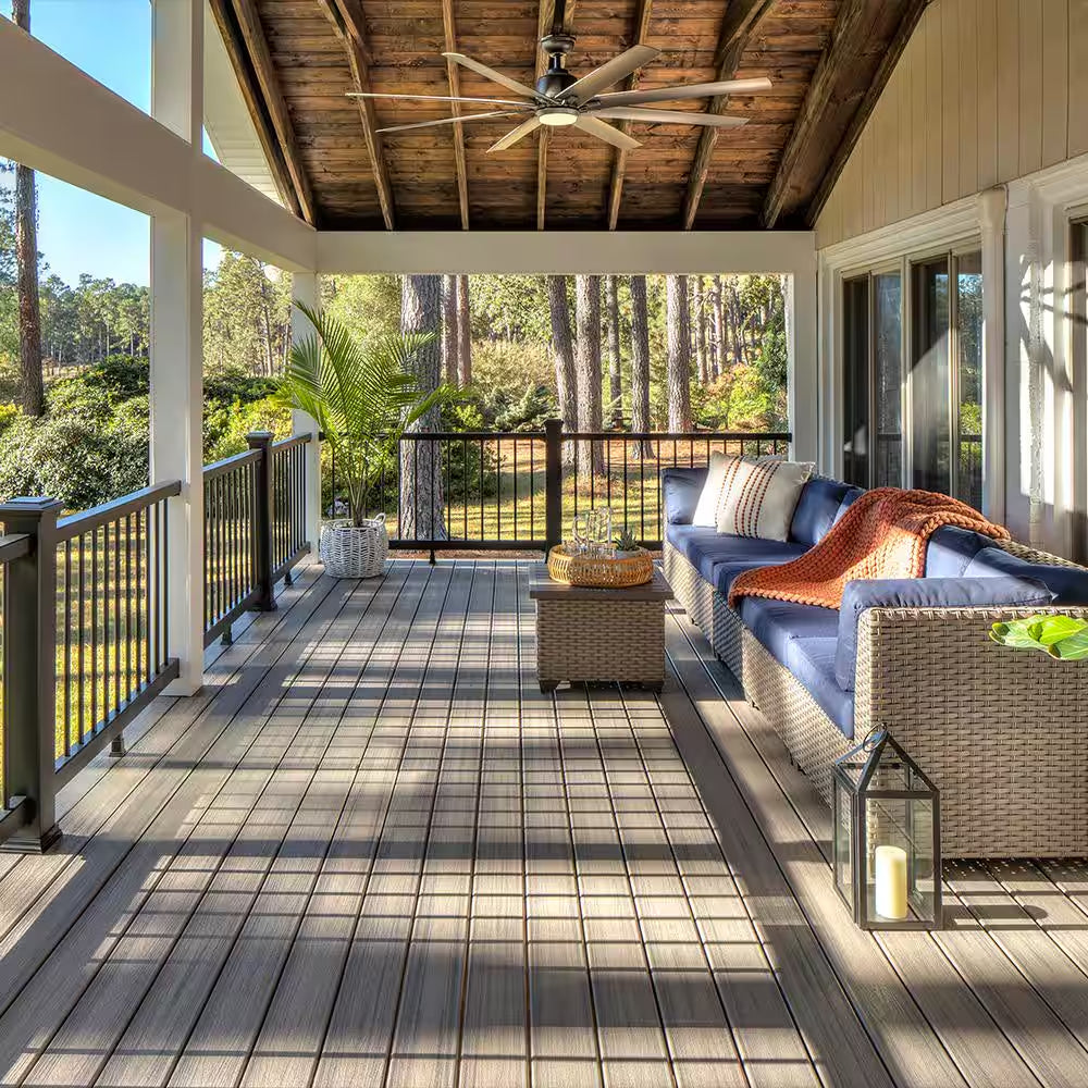Enhance Naturals 1 In. X 6 In. X 16 Ft. Rocky Harbor Grooved Edge Composite Deck Board