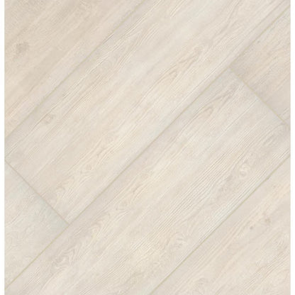 Caldera Blanca 2 Cm. X 16 In. X 47 In. Matte Porcelain Wood Look Paver Floor Tile (10.44 Sq. Ft./Case)