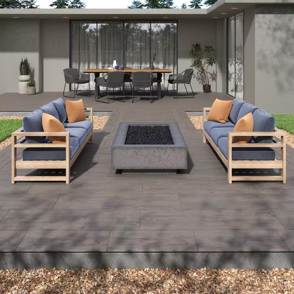 Caldera Coala 2 Cm. X 16 In. X 47 In. Matte Porcelain Wood Look Paver Tile (10.44 Sq. Ft./Case)