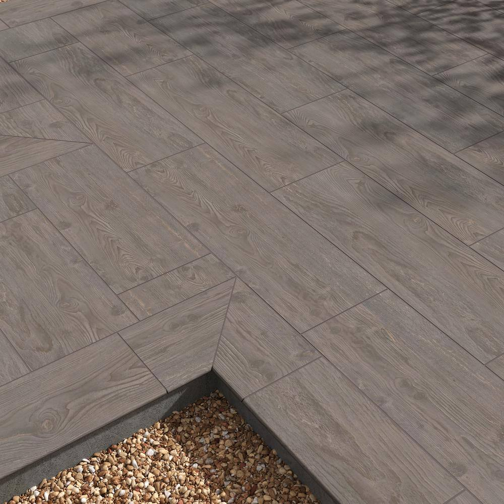 Caldera Coala 2 Cm. X 16 In. X 47 In. Matte Porcelain Wood Look Paver Tile (10.44 Sq. Ft./Case)