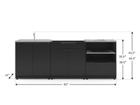 Classic Series 3PC Modular Outdoor Kitchen · 304 Stainless Steel · SS Door