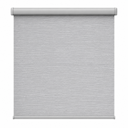 Motorized Blinds with Remote:  Battery Powered Control Electric Smart Roller Blinds Shades with Remote for Windows Cordless 100% Blackout, Grey, 46" W X 72" H