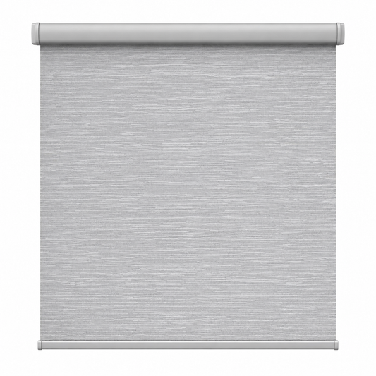 Motorized Blinds with Remote:  Battery Powered Control Electric Smart Roller Blinds Shades with Remote for Windows Cordless 100% Blackout, Grey, 46" W X 72" H