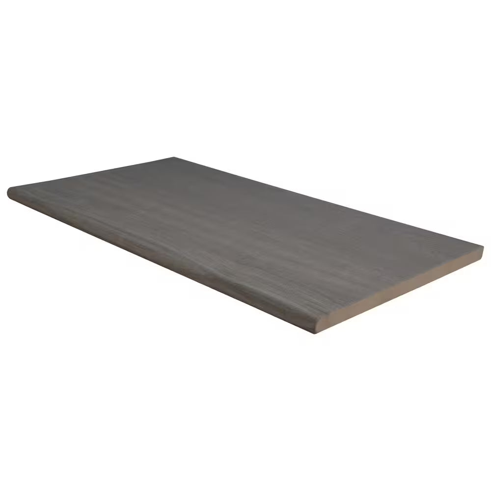 Palmwood Gris 2 Cm X 13 In. X 24 In. Matte Porcelain Pool Coping (4.33 Sq. Ft./Case)
