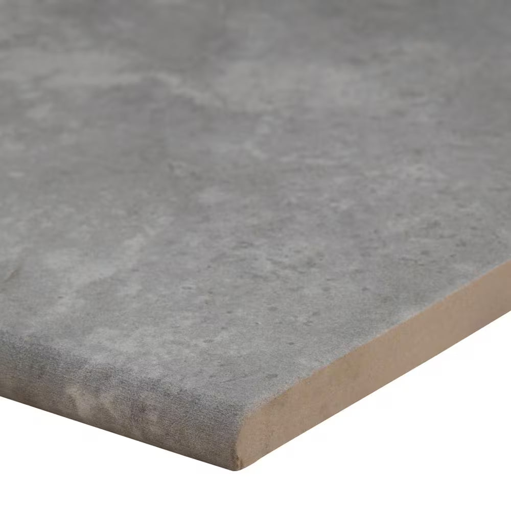 Argento Travertino 2 Cm X 13 In. X 24 In. Matte Porcelain Stone Look Pool Coping (4.33 Sq. Ft./Case)