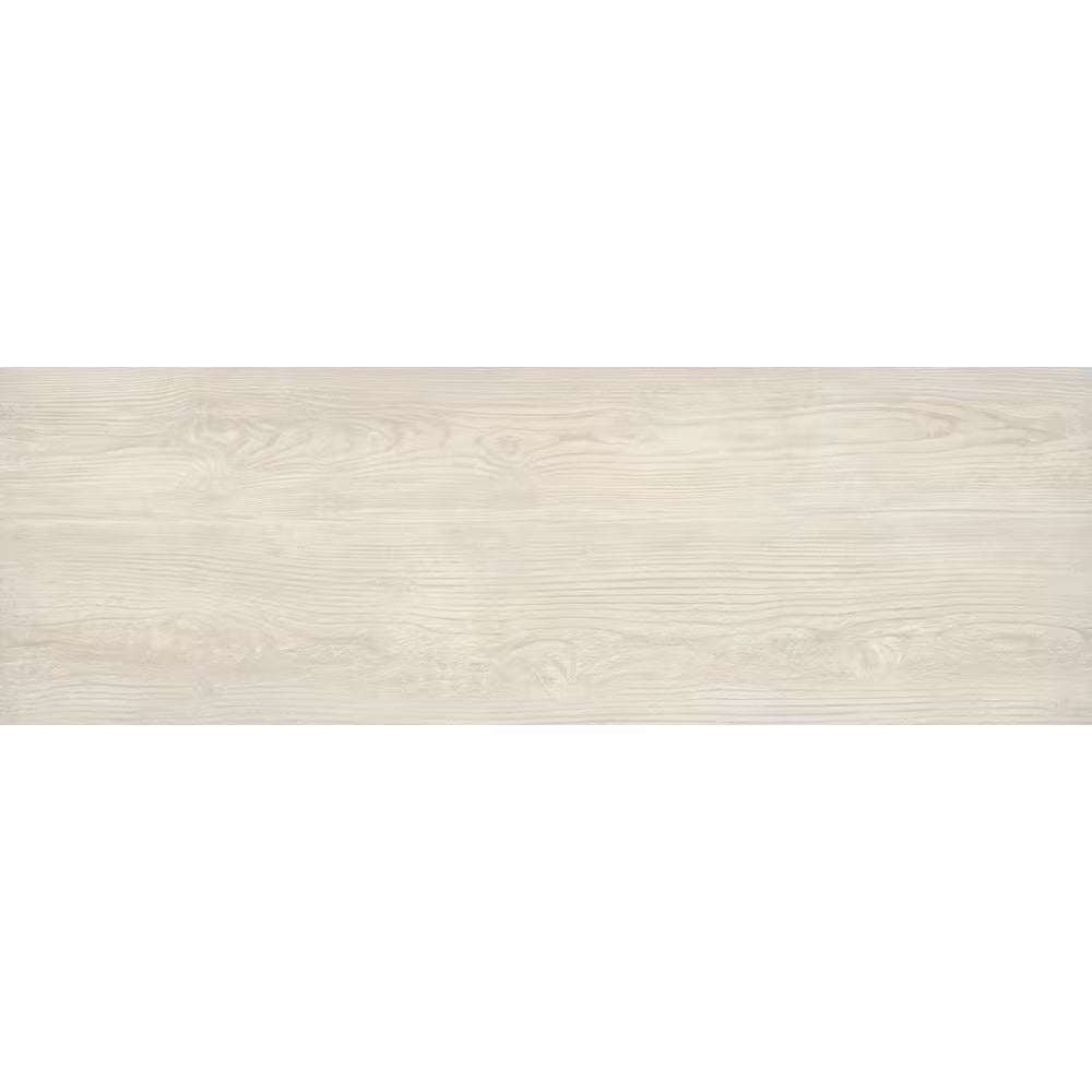 Caldera Blanca 2 Cm. X 16 In. X 47 In. Matte Porcelain Wood Look Paver Floor Tile (10.44 Sq. Ft./Case)