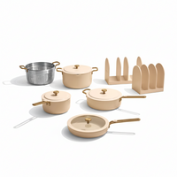 Nonstick Cookware Set Designed for Everyday Cooking, Organized Storage, Complete Kitchen Setup, 13.5 kg